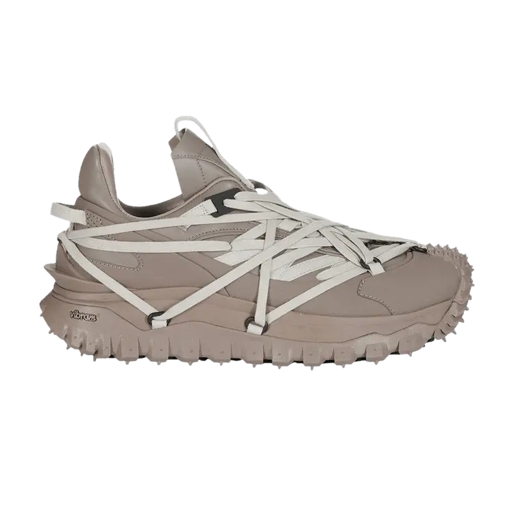 

Кроссовки Rick Owens x Moncler Trailgrip Megalace Dust, серый