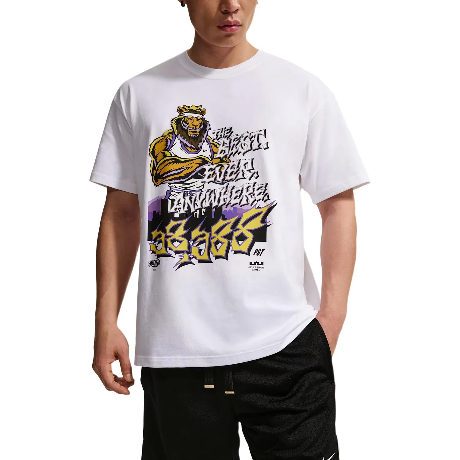 Футболка LeBron Big Kids Nike, White