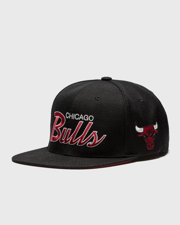 

Бейсболка Mitchell & Ness Nba Team Script 2.0 Snapback Cap Chicago Bulls, черный