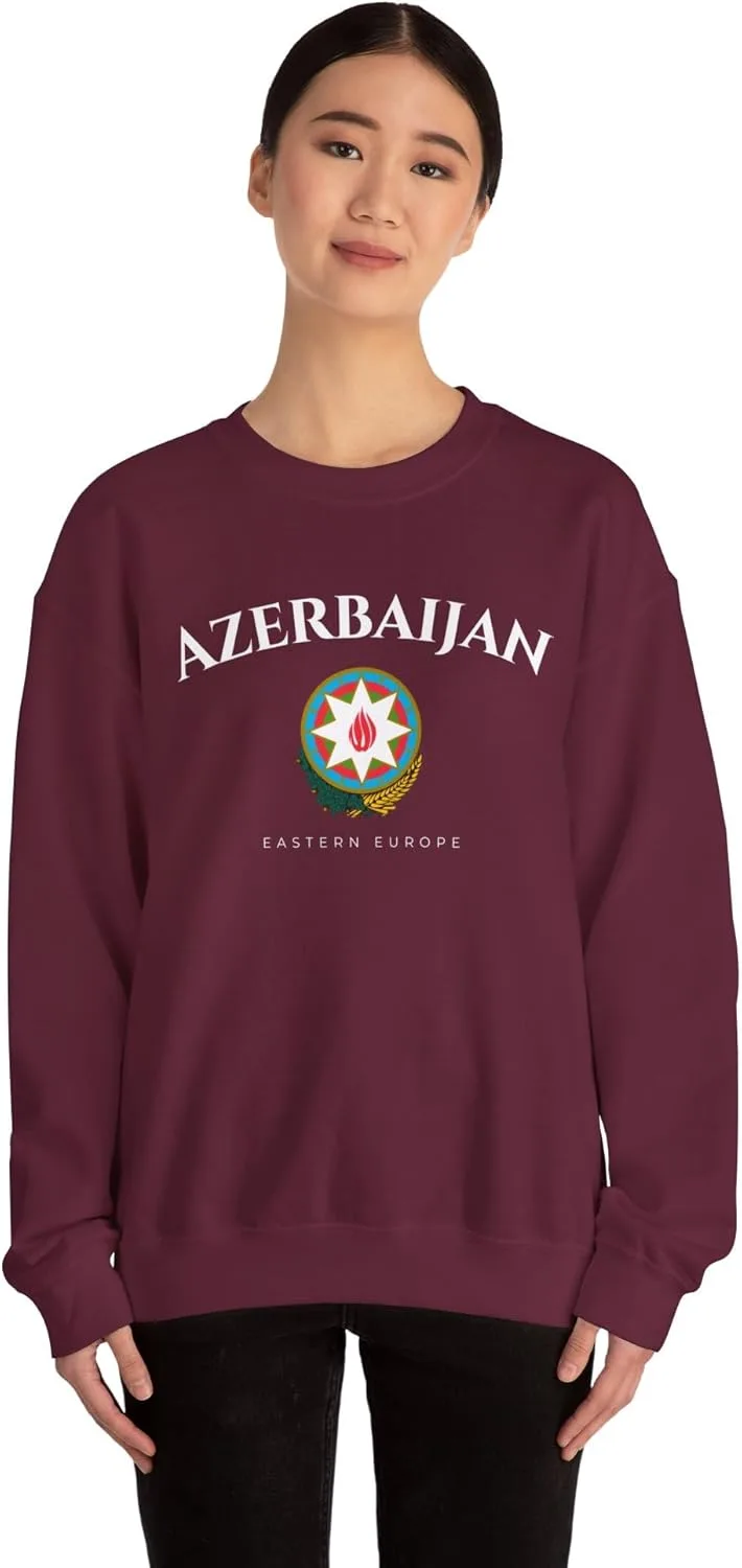 Толстовка Heavy Blend Unisex с принтом "Азербайджан" — фото 4