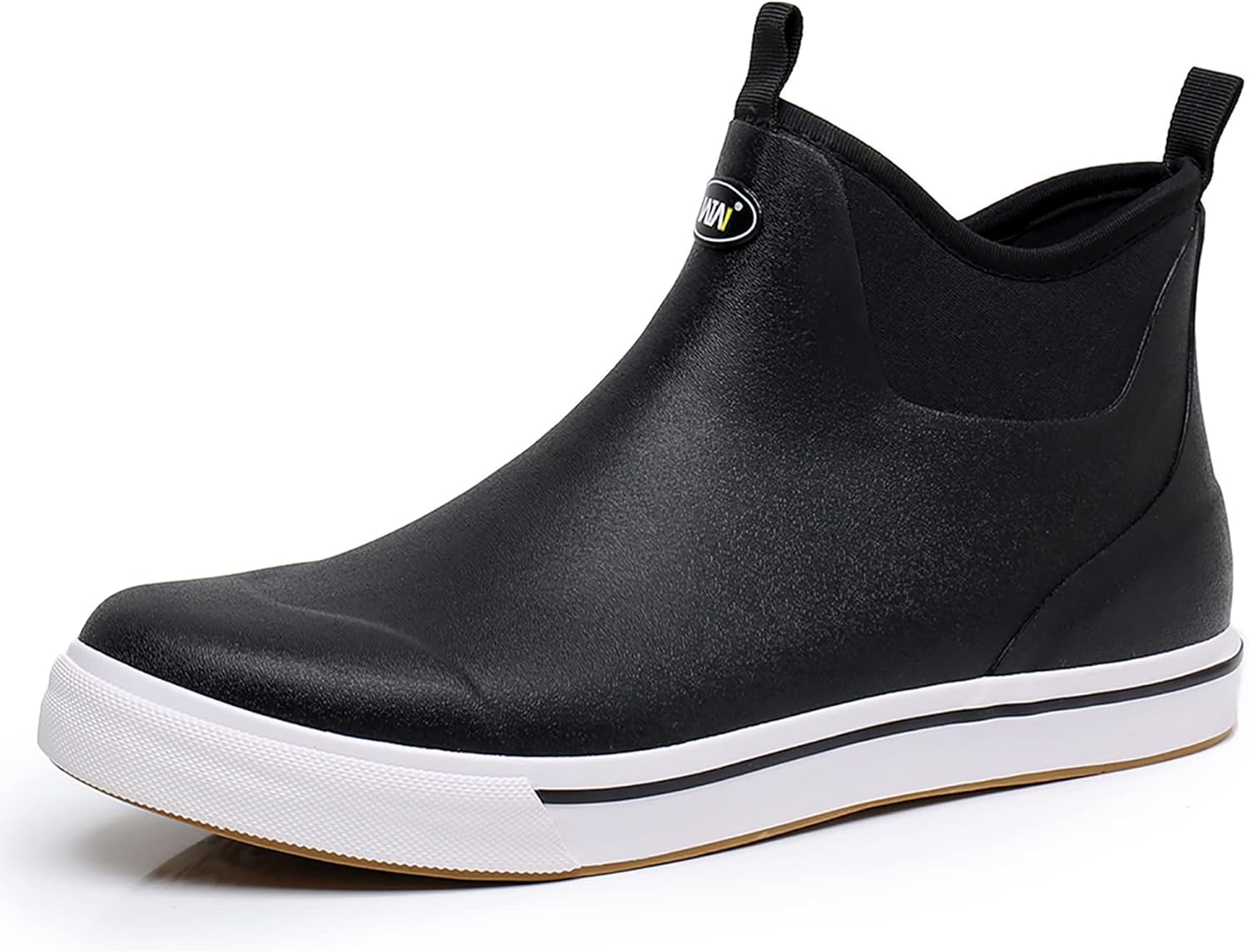 

Унисекс резиновые сапоги WTW для мужчин и женщин, водонепроницаемые рыболовные сапоги на подошве, неопреновые сапоги, обувь для сада на короткой шпильке, черный