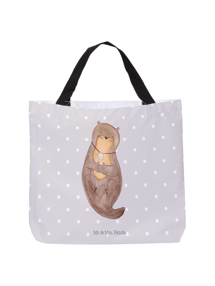 

Шоппер Mr. & Mrs. Panda, серый пастельный