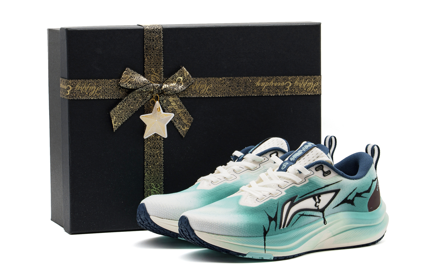 

LINING ЛиНинг Ред Хэйр 8 амортизирующие нескользящие легкие низкие кроссовки для тренировок и бега мужские синий - синий (коробка), цвет Blue (Box)