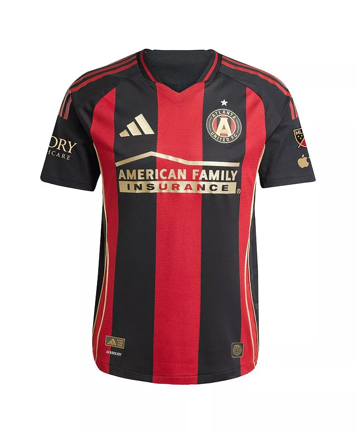 Мужская футболка Miguel Almiron Black Atlanta United FC 2025 The Connector Authentic Player Jersey adidas — фото 2