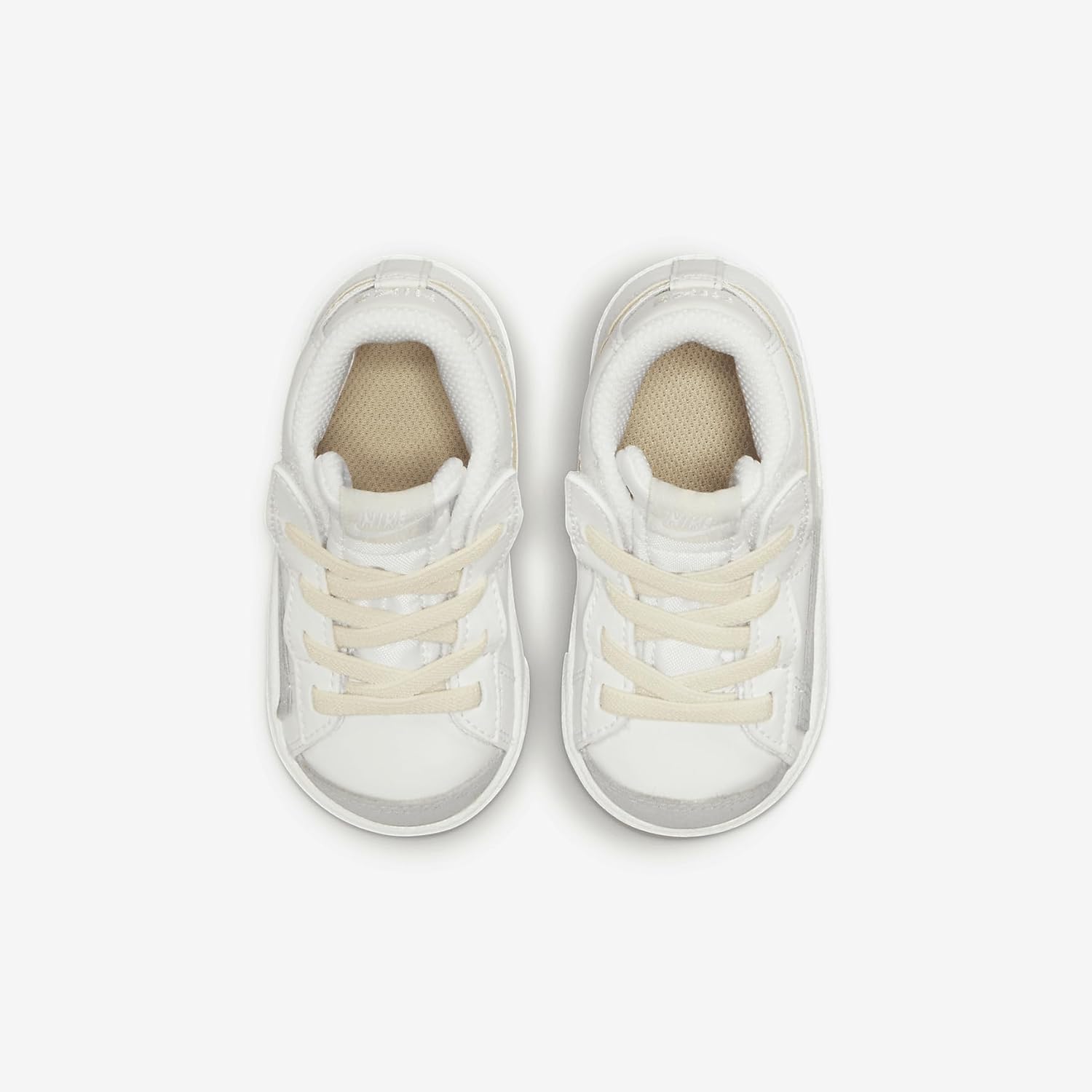 Кроссовки Nike Kids' Blazer Mid '77, белый/розовый — фото 4