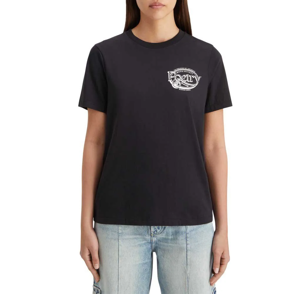 

Футболка с коротким рукавом Scotch & Soda 178999, черный