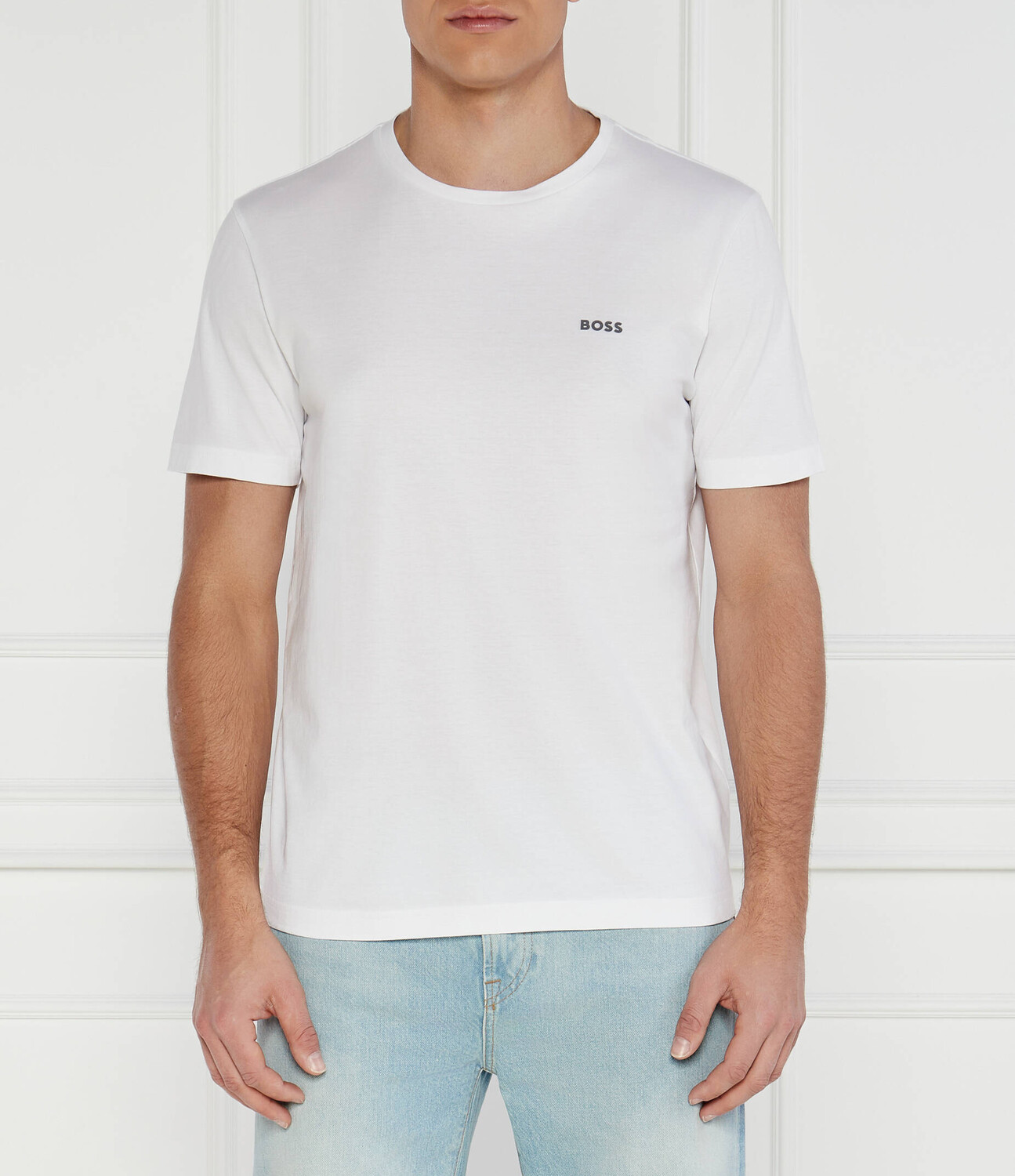 

Футболка BOSS GREEN Regular Fit, белый