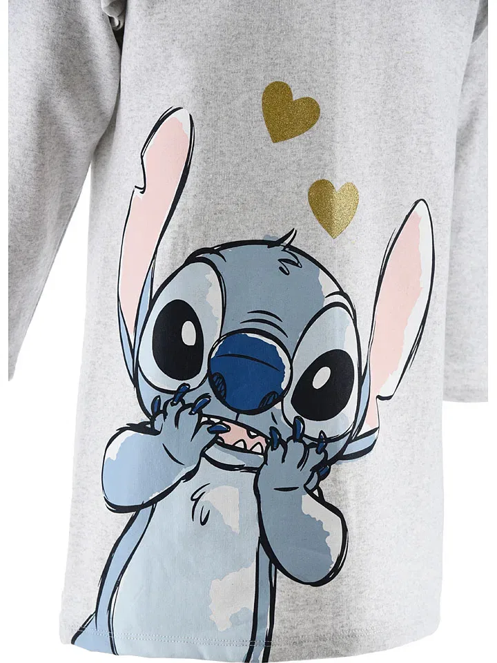 Платье с воланами Lilo & Stitch, серый — фото 4