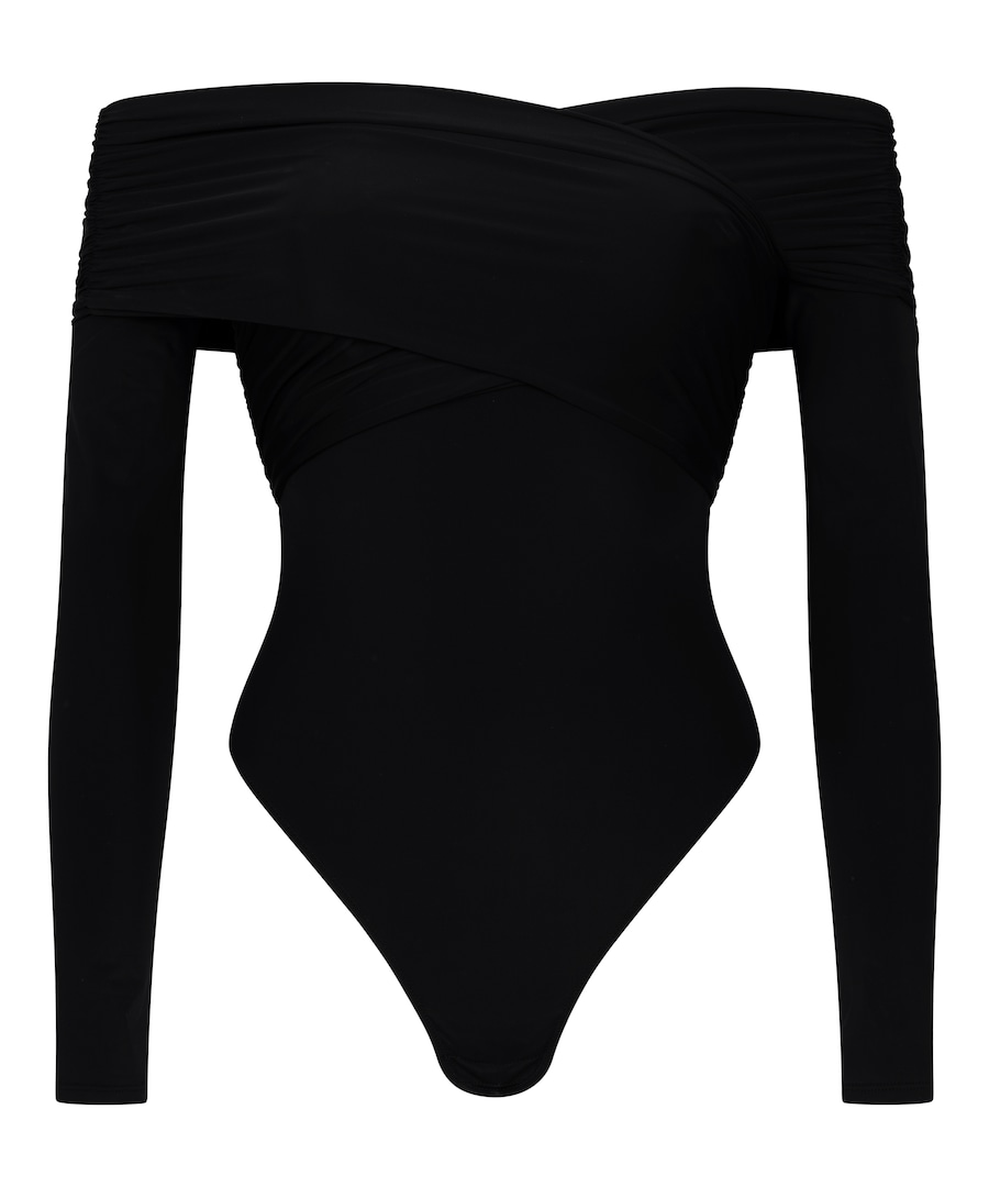 

Боди-рубашка Hunkemöller KEISHA, черный