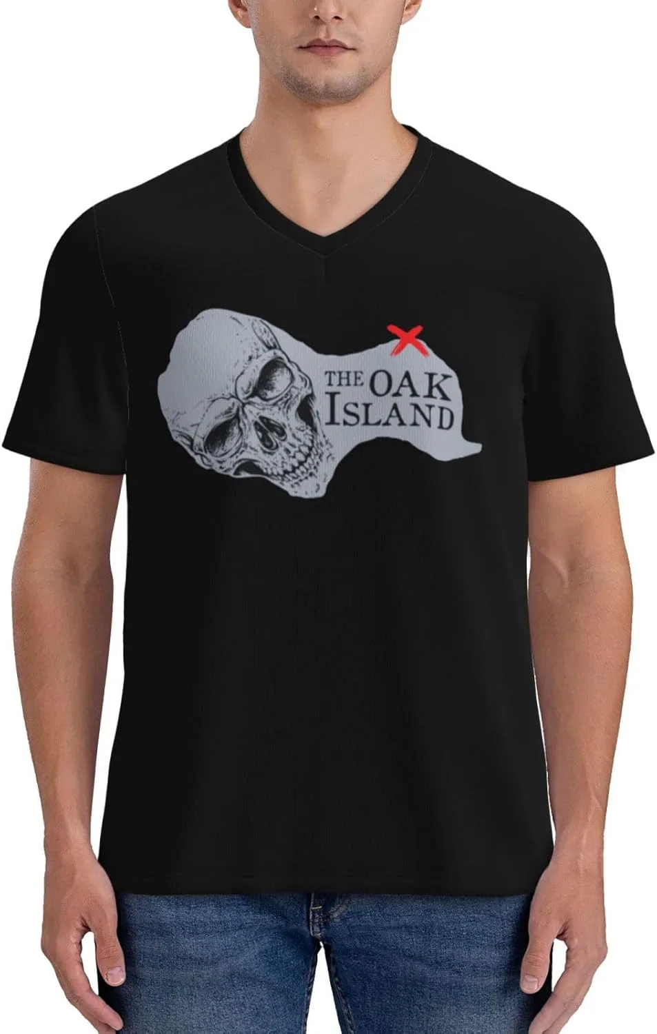 

Футболка Oak Island Nova Scotia с принтом "Стрелы и череп" ETSDJ