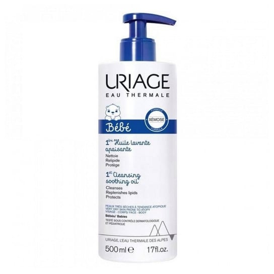 

Успокаивающее очищающее масло для детей, 500 мл Uriage, Bebe 1st Cleansing Soothing Oil