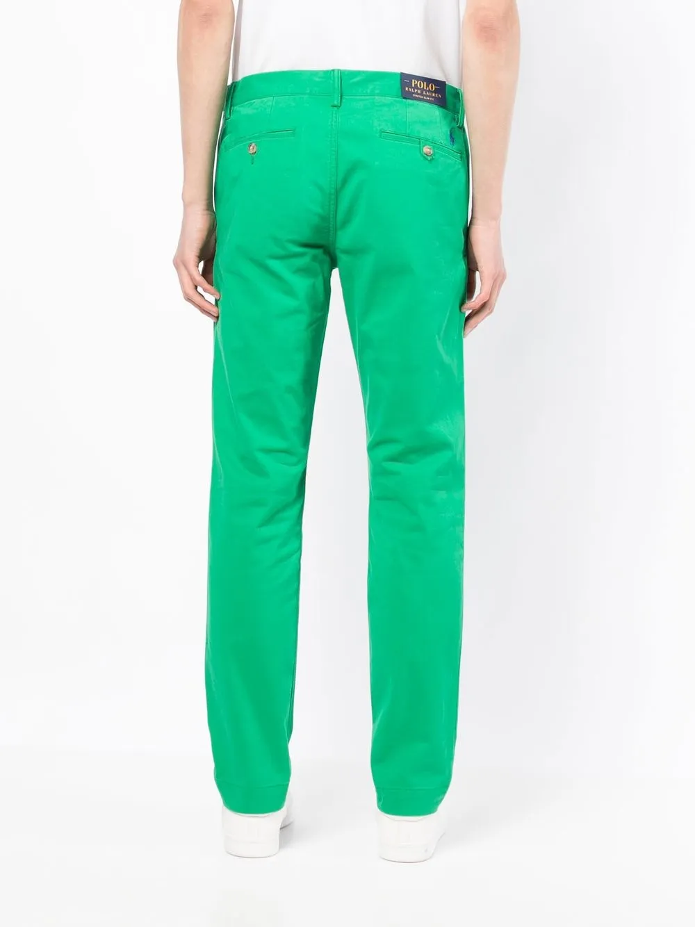 Прямые брюки чинос POLO RALPH LAUREN, зеленый — фото 4