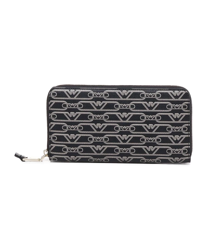 

Кошелек на молнии с принтом Eagle, производство Италия. Emporio Armani, мультиколор