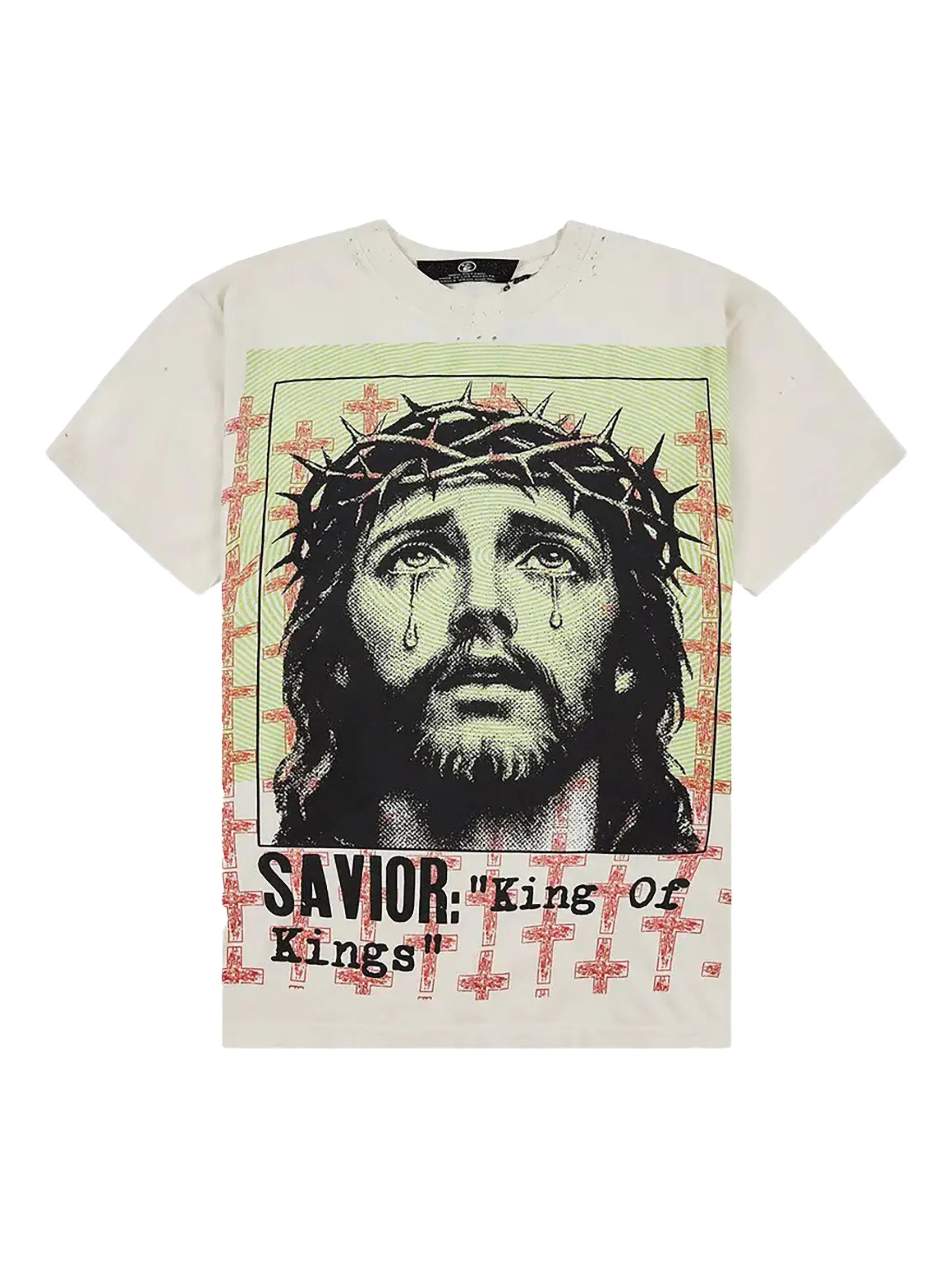 

Футболка с графическими надписями Hellstar, белый