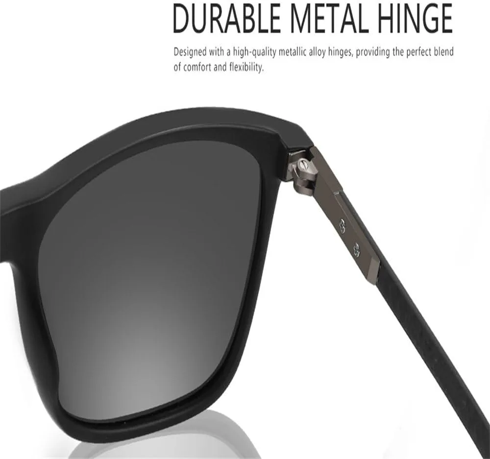 

Мужские поляризованные солнцезащитные очки, сверхлегкие солнцезащитные очки из углеродного волокна, для вождения, рыбалки и спорта, с защитой UV400 JWMSXYQR, 01