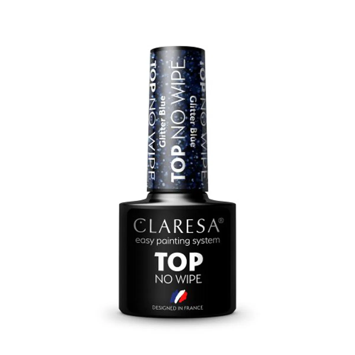 Верхнее покрытие Claresa Top Glitter No Wipe, 5 мл Claresa