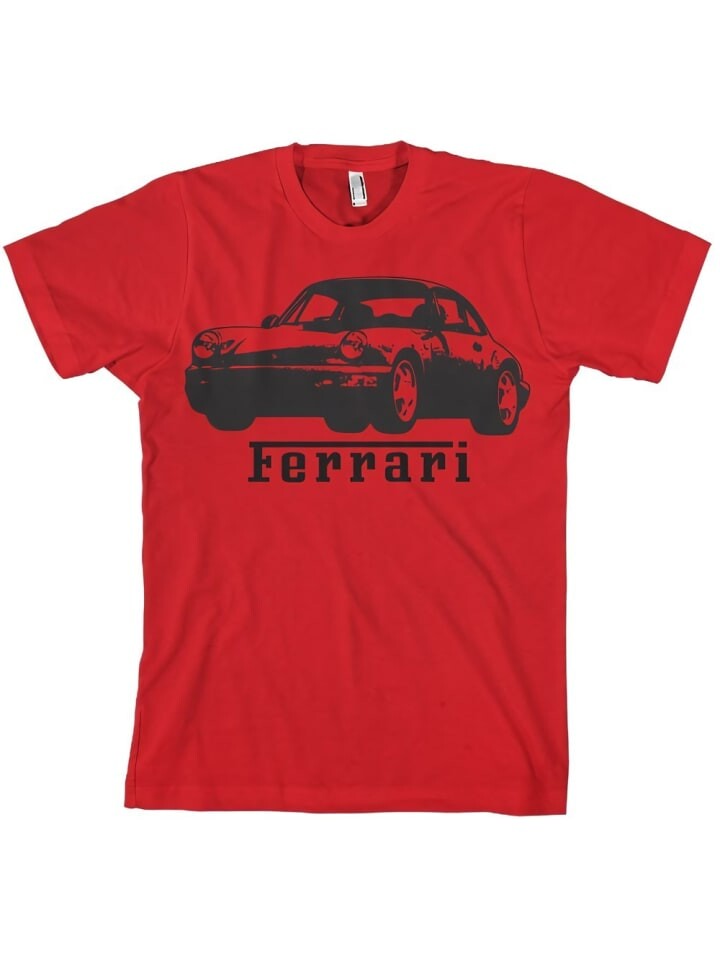 

Футболка Ferrari, красный