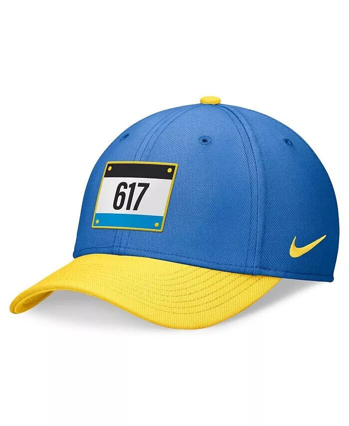

Мужская светло-голубая/золотая бейсболка Boston Red Sox 2024 City Connect Swoosh Flex Nike