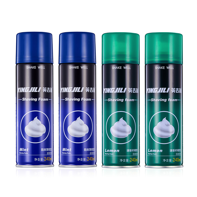 

Очищающая пенка для бритья освежающая 240 мл English