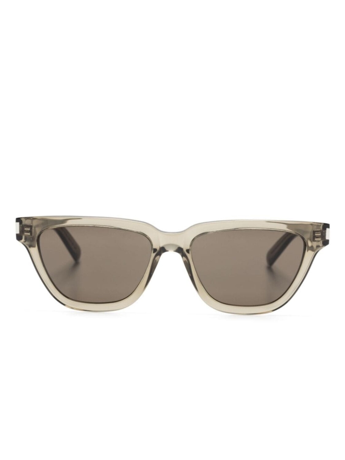 

Saint Laurent Eyewear солнцезащитные очки в квадратной оправе, серый