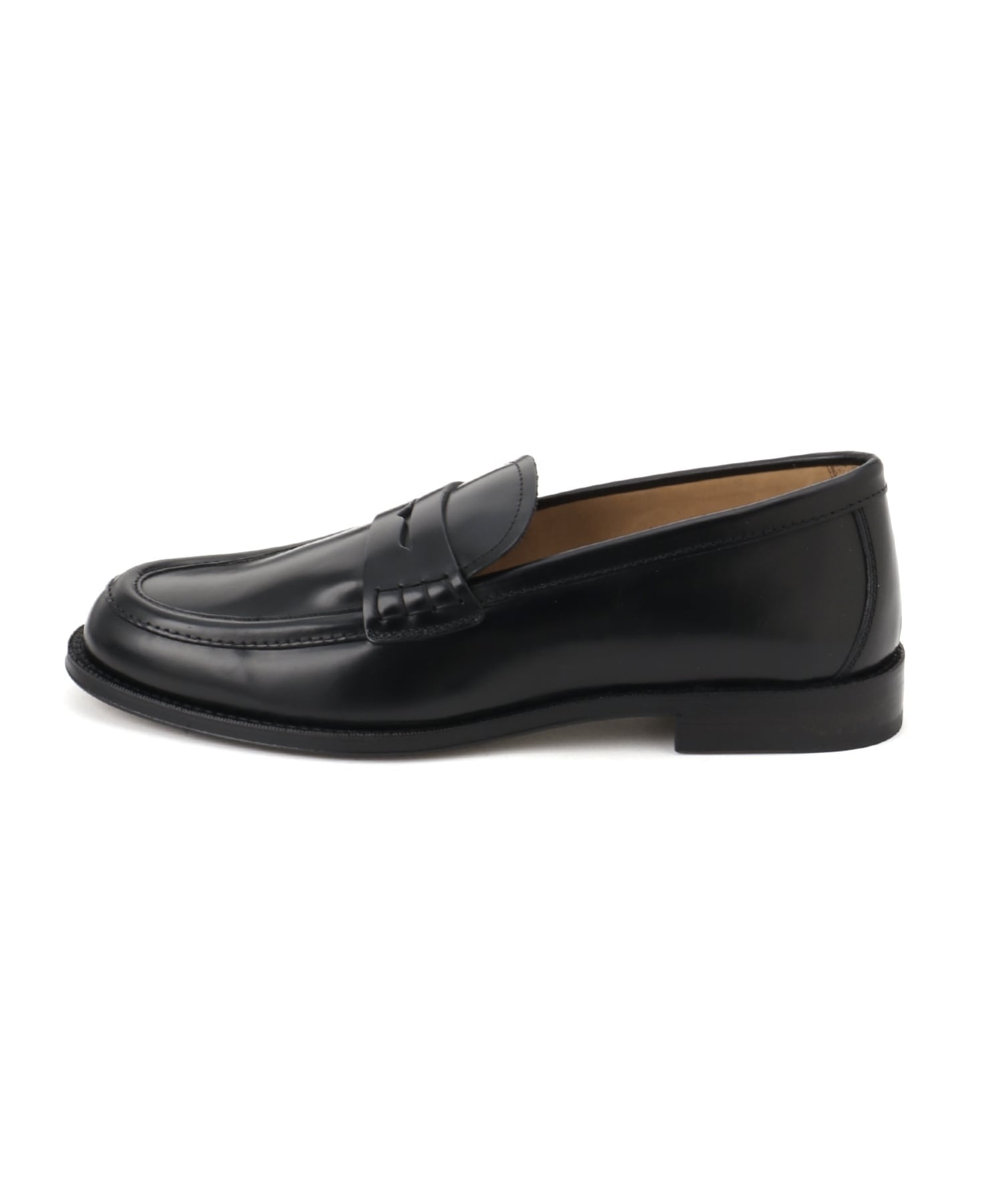 (М) Кожаные лоферы BANANA REPUBLIC, BLACK — фото 4