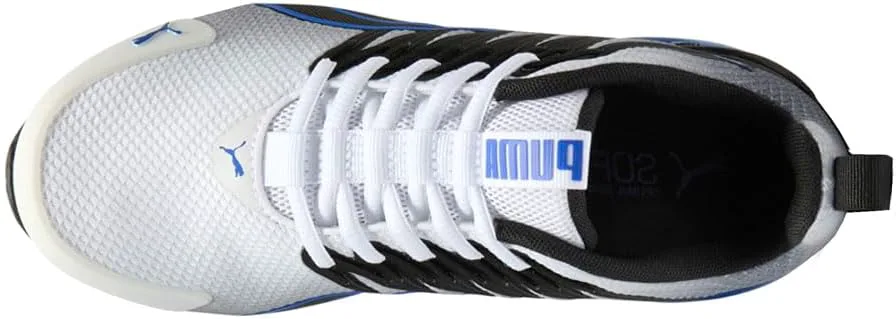 Кроссовки Puma Voltaic Evo для детей и подростков унисекс, черный/белый/ярко-синий — фото 4