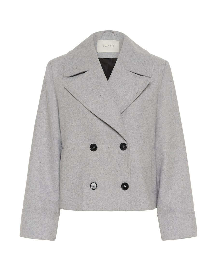 

Пальто межсезонное Kaffe Julia, светло-серый
