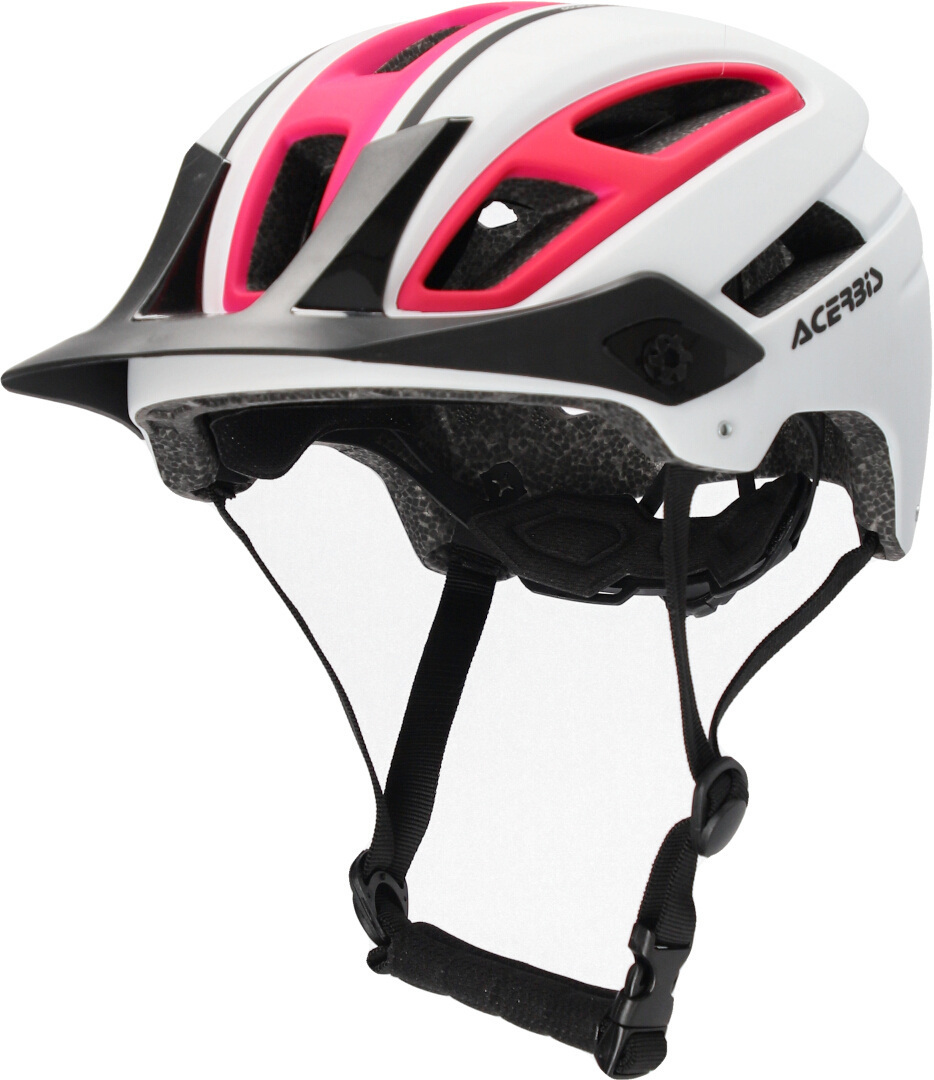 

Шлем Acerbis doublep для горного велосипеда, White/Pink