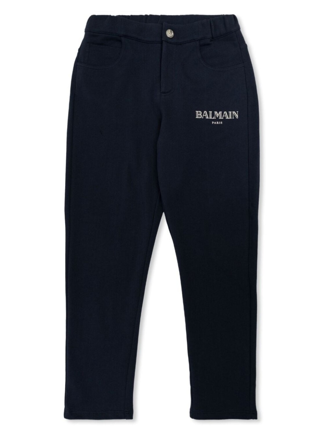 

Balmain Kids брюки с логотипом, синий
