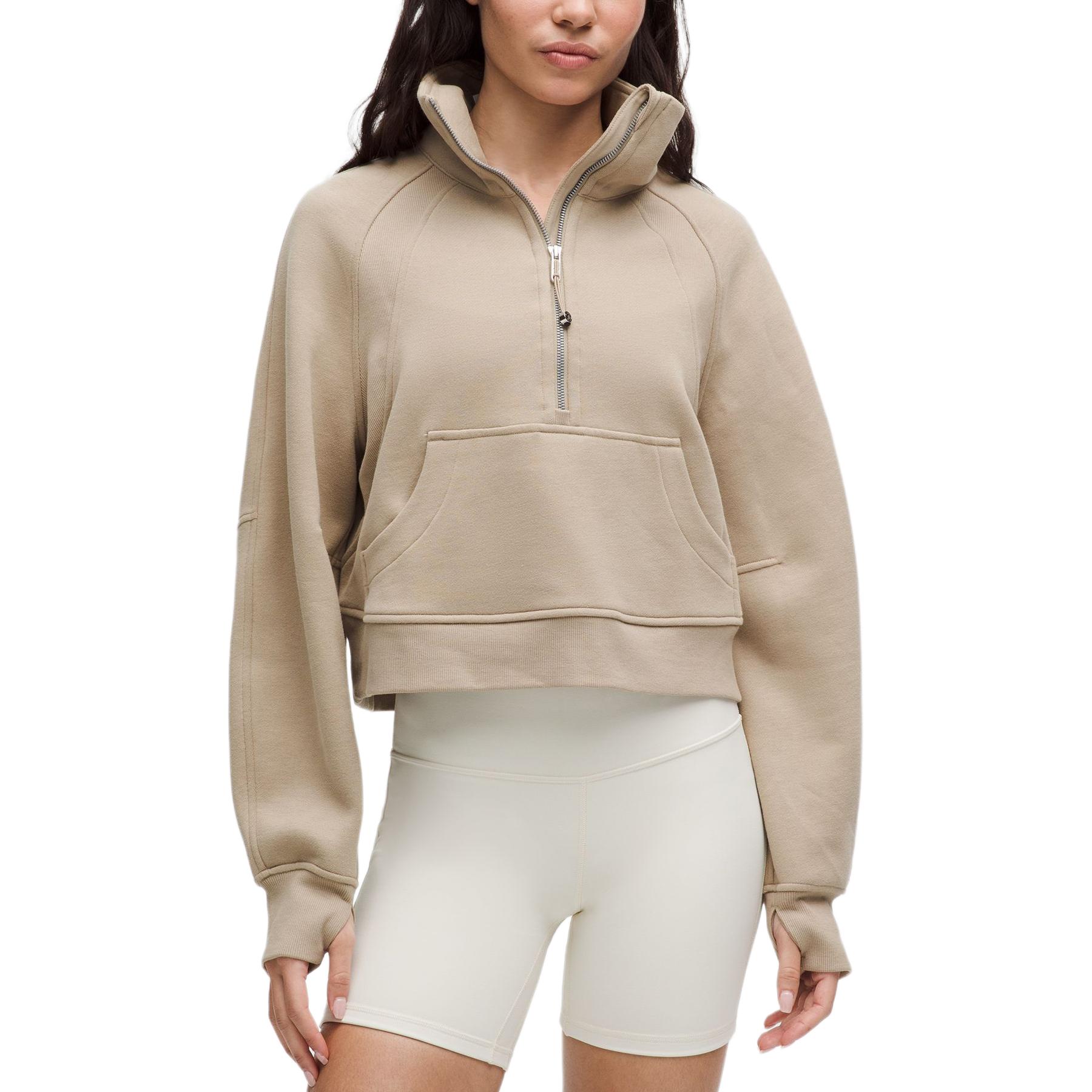 

Свитшот серии Scuba для женщин Lululemon, Sheer Oak/Shok, Бежевый, Свитшот серии Scuba для женщин Lululemon, Sheer Oak/Shok