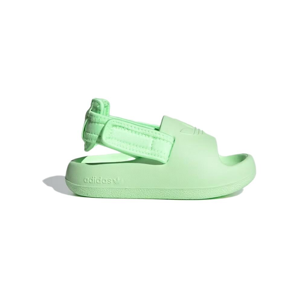 Adidas originals Серия ADILETTE Кроссовки для малышей TD, Green — фото 2