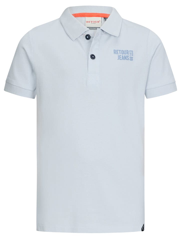 

Рубашка-поло Retour, светло-синий