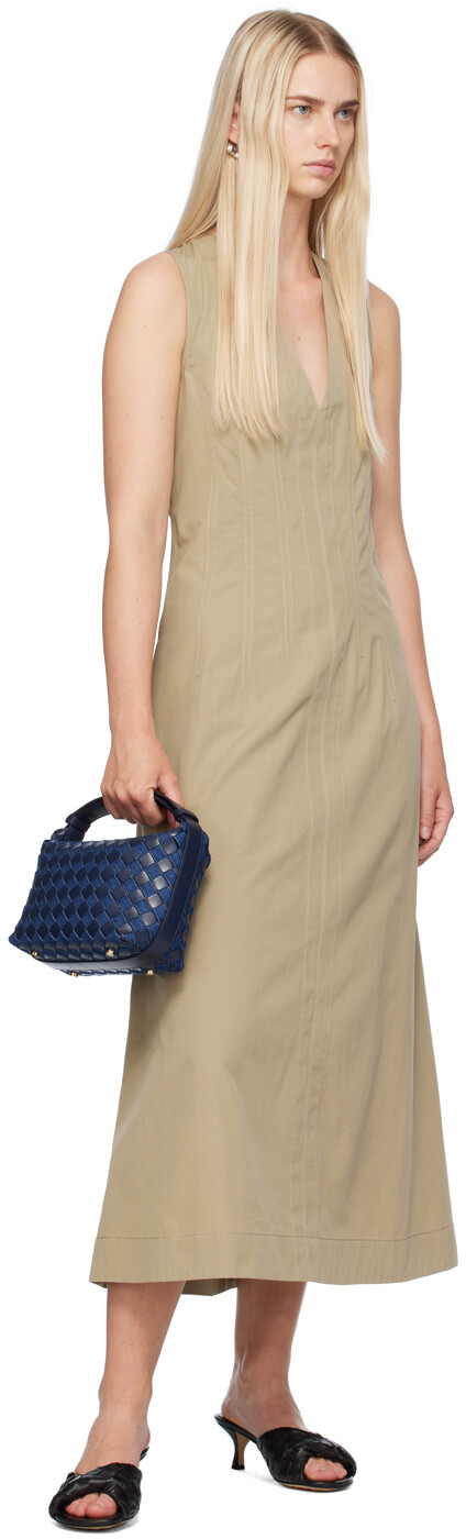 Мини-сумка Wallace цвета сине-голубого цвета Bottega Veneta — фото 4