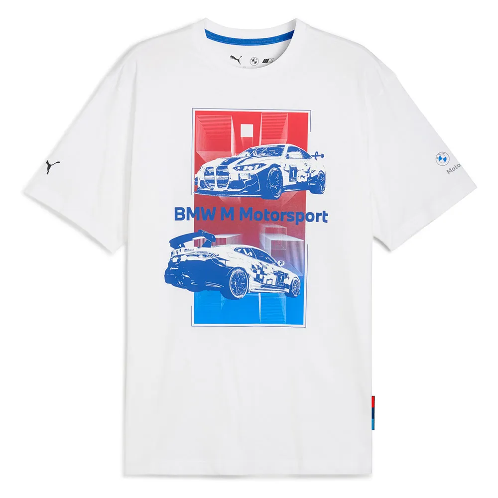 

Футболка с коротким рукавом Puma BMW MMS Block, белый