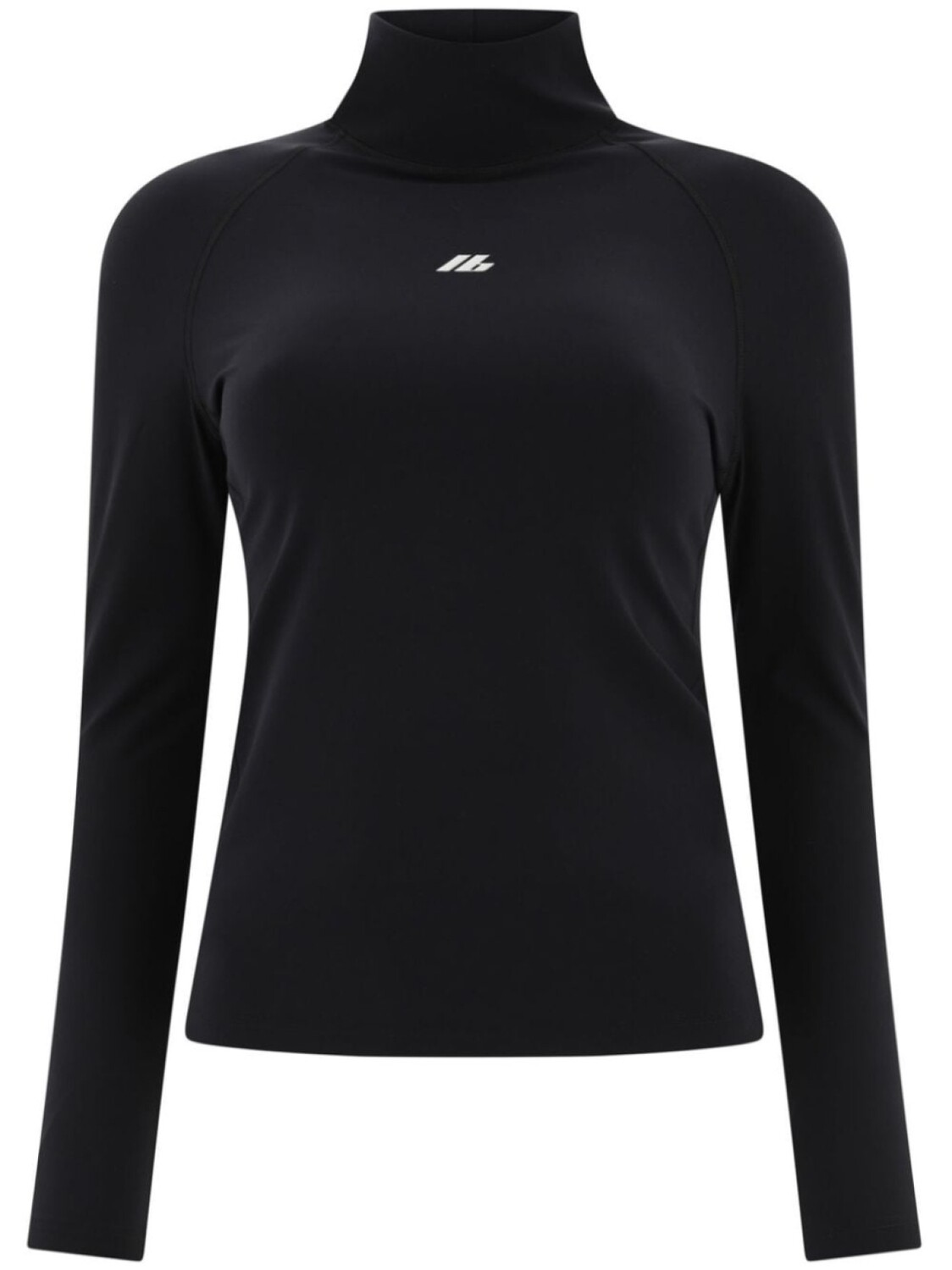 

Balenciaga водолазка с вышитым логотипом Activewear, черный