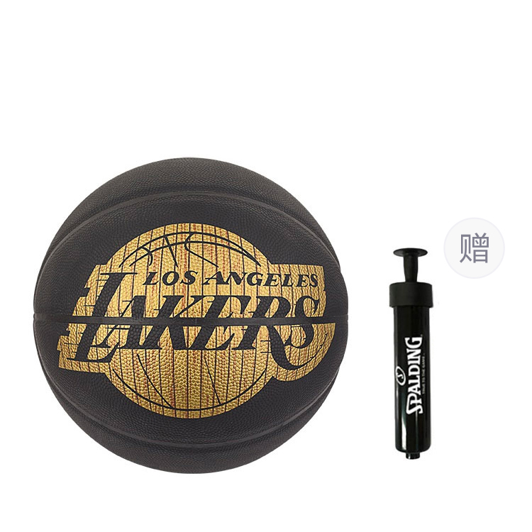 

SPALDING Баскетбольный мяч PU черный размер 7 тренировочный унисекс
