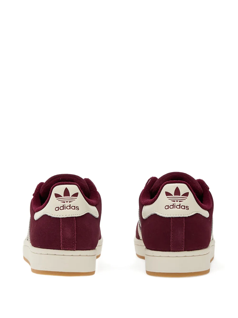 Замшевые кеды Superstar II adidas, красный — фото 3