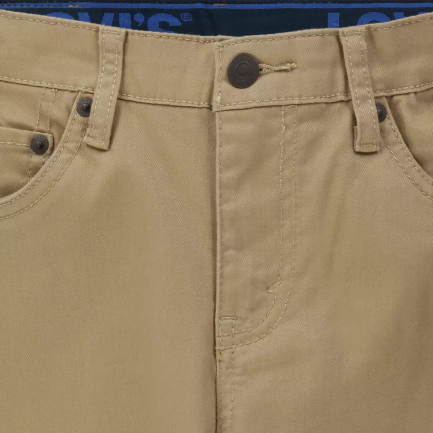 Джинсы 502 Taper Fit Strong Performance для мальчиков 8-20 лет Levi's, цвет New British Khaki - Tan — фото 3