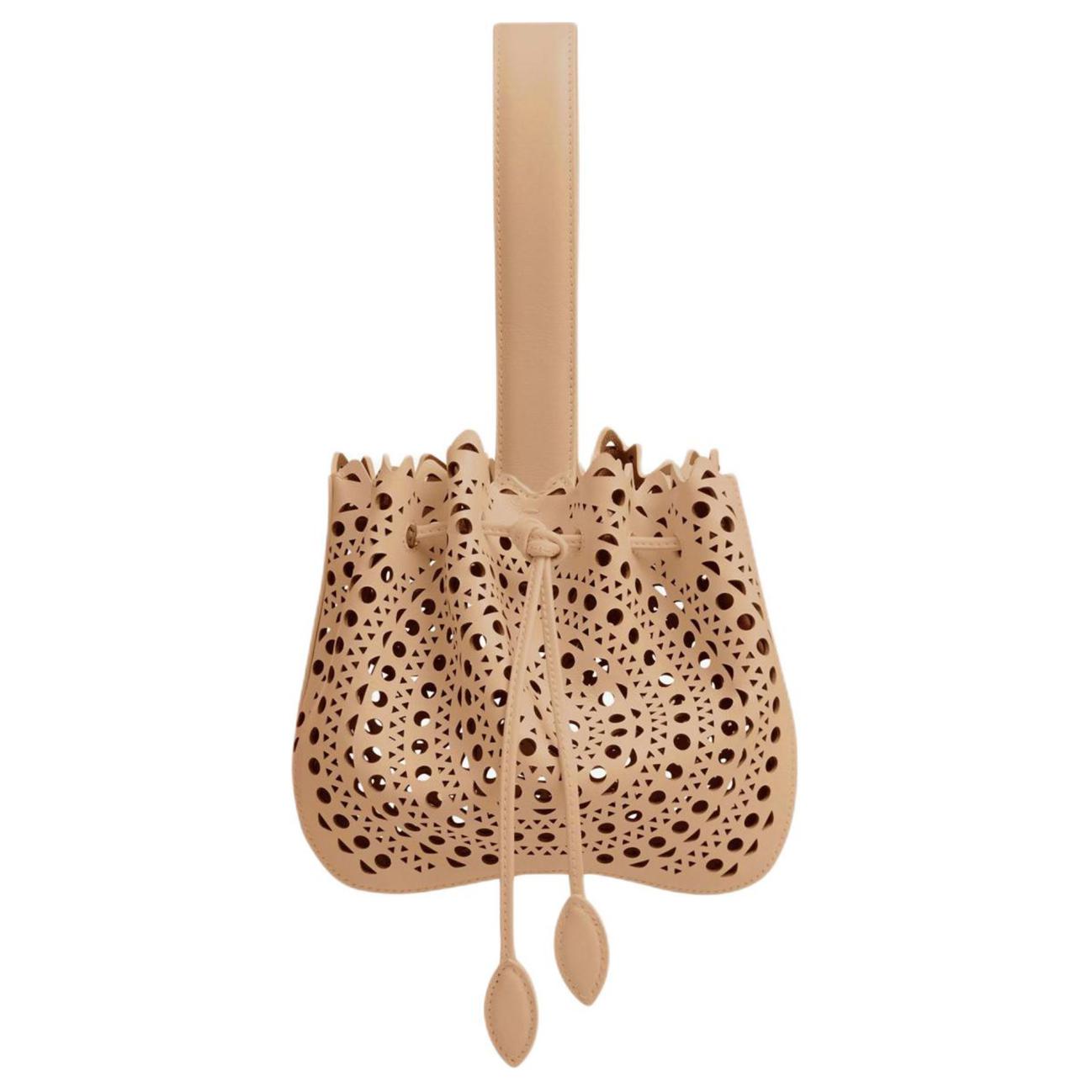 Сумка женская Calfskin Light Umber Alaia, Set (Bag+Dust Bag) — фото 3