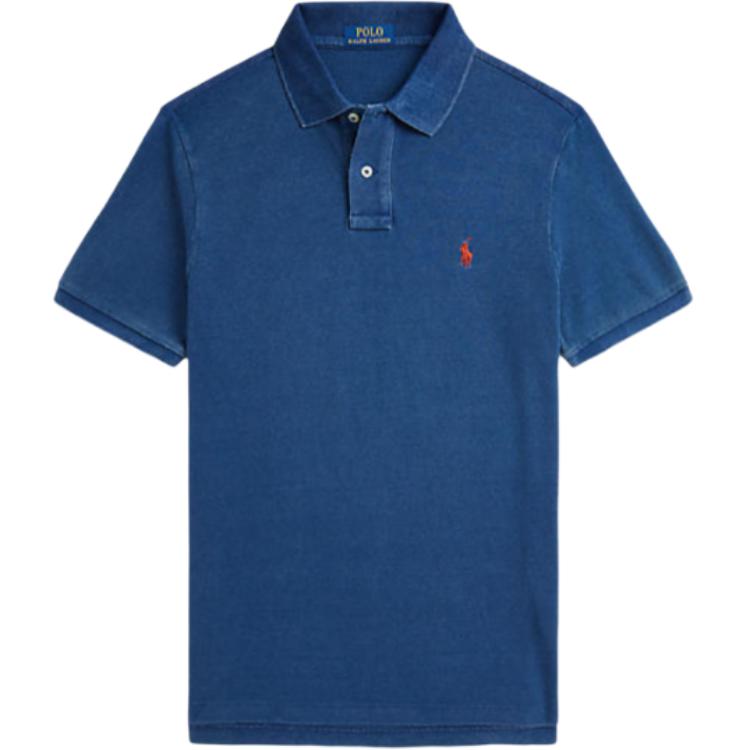 

Ralph Lauren Мужская рубашка поло цвета индиго, Фиолетовый, Ralph Lauren Мужская рубашка поло цвета индиго