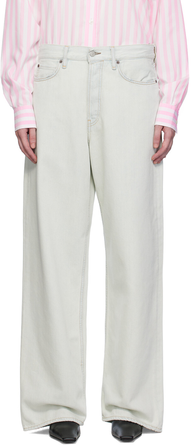 

Синие свободные джинсы 1981F Acne Studios