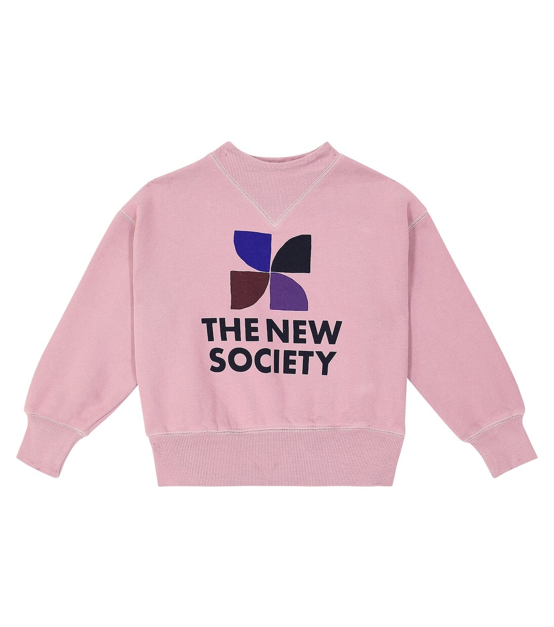 

Толстовка из хлопкового джерси с логотипом amara The New Society, фиолетовый