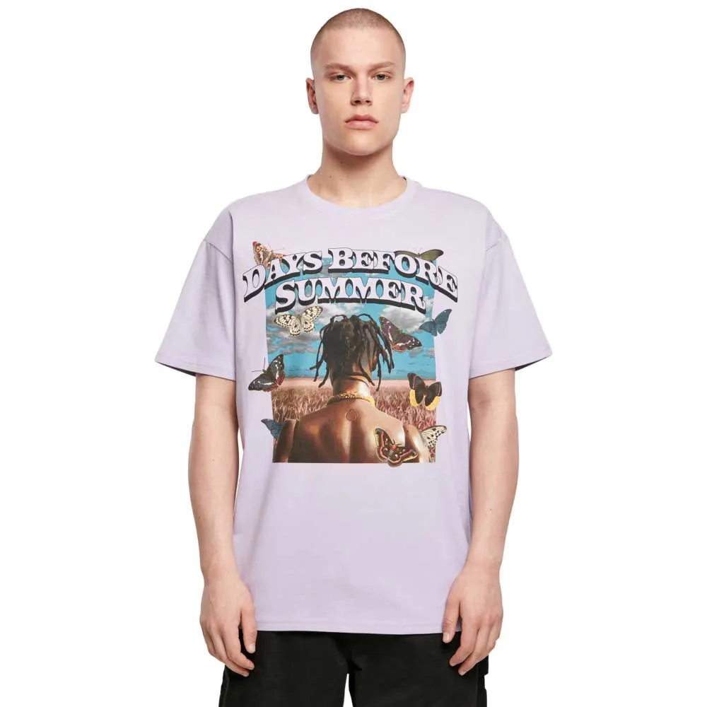 

Футболка с коротким рукавом Mister Tee Days Before Summer Oversize, фиолетовый