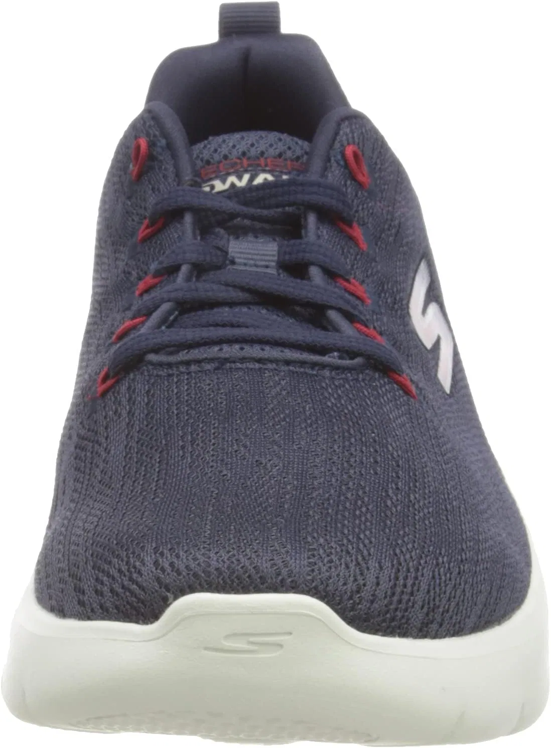 Кроссовки Skechers Go Walk Flex - Quota для мужчин, Navy Fabric Red Trim — фото 4