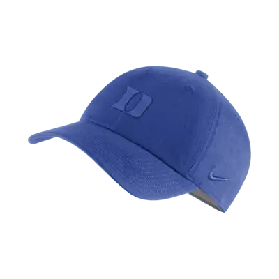 

Бейсболка Nike Duke Heritage86 College Logo Cap, цвет Game Royal