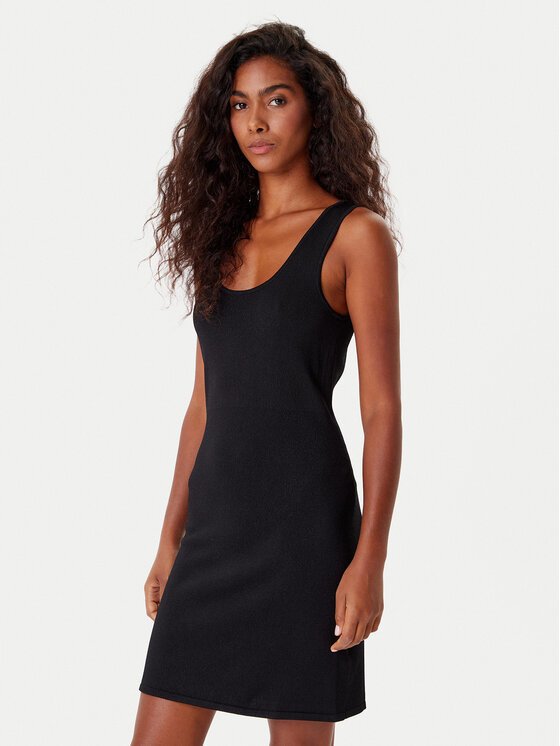 

Повседневное платье slim fit LV044C347G Calvin Klein Jeans, черный