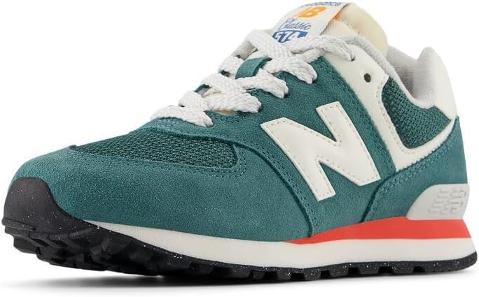 

Кроссовки New Balance Kids' 574 V1 на шнуровке, красный
