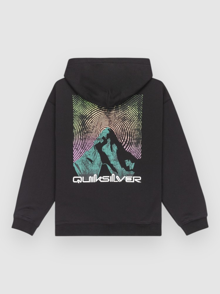 Толстовка Quiksilver Salt Water Graphic Kids Hoodie, black — фото 2