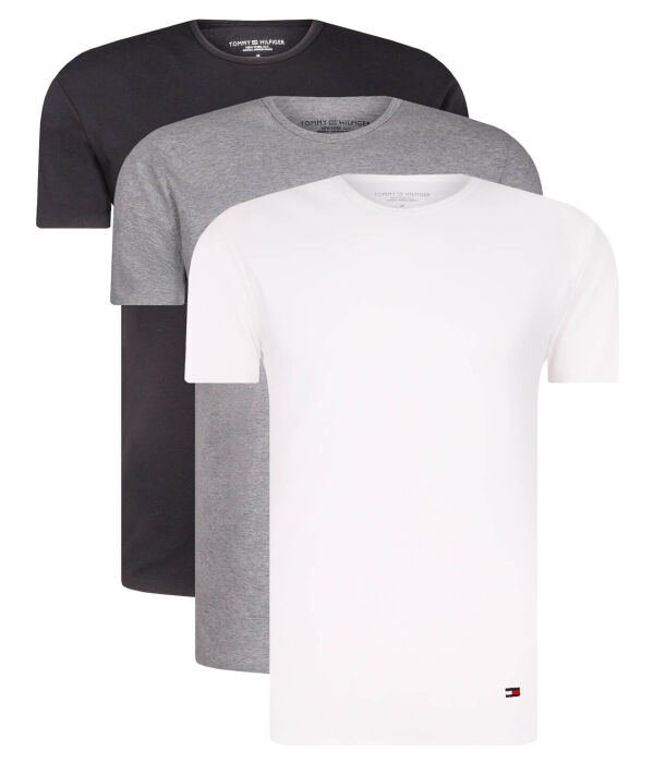 

Футболки 3 шт. Slim fit Tommy Hilfiger Underwear, серый