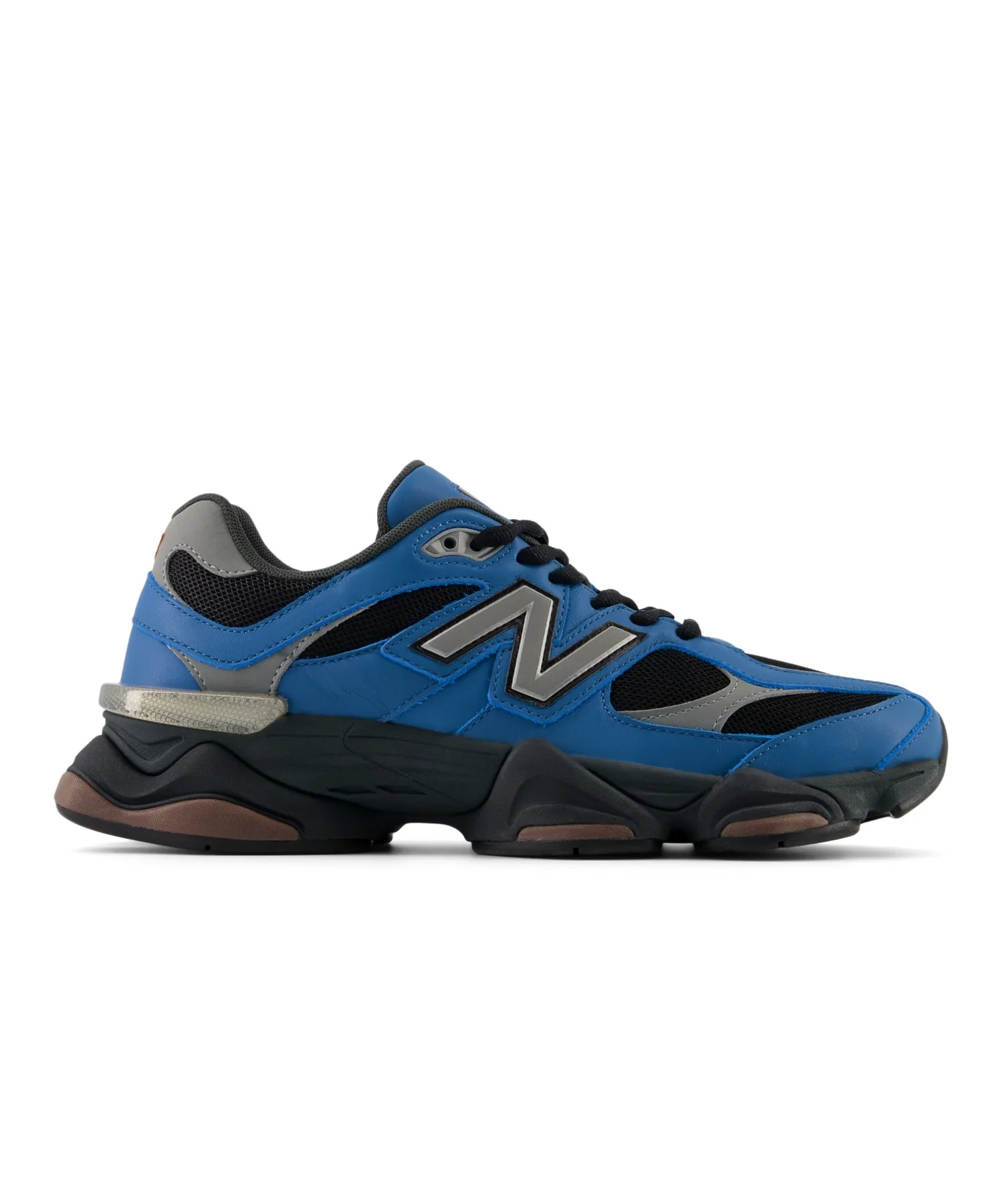 Унисекс кроссовки New Balance 90/60 из натуральной кожи и сетки синие